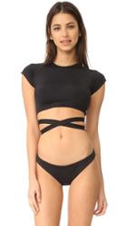 Lspace L*space Bowie Wrap Swim Top
