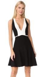 Giambattista Valli V Neck Dress