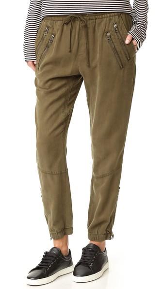 Pam Gela Zippered Track Pants
