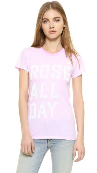 Xsel By Jacks And Jokers Rose All Day Tee - Blush
