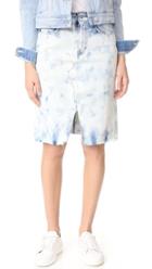 J Brand Trystan Skirt With Raw Hem