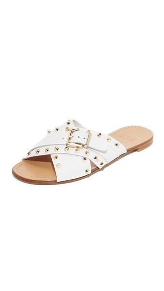 Stuart Weitzman Student Crisscross Slides