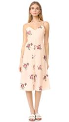 English Factory Floral Embroidered Mini Dress