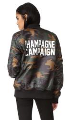 Private Party Champagne Campaign Bomber Jacket