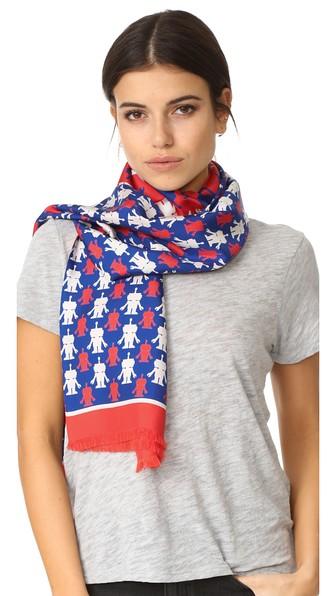Franco Ferrari Robots Scarf