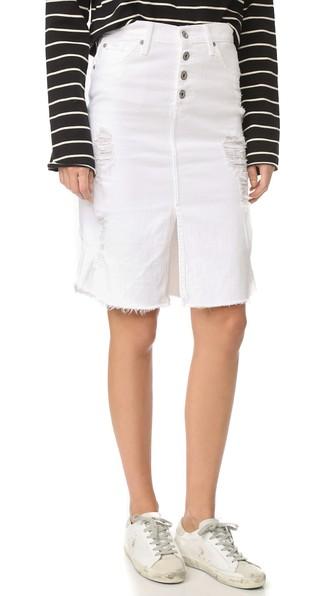 James Jeans Front Slit Lana Skirt