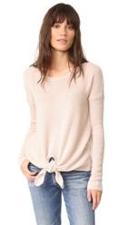 Autumn Cashmere Loose Gg Tie Front Sweater