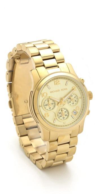 Michael Kors Sport Watch - Gold