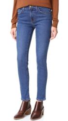 Current Elliott High Waist Ankle Skinny Jeans