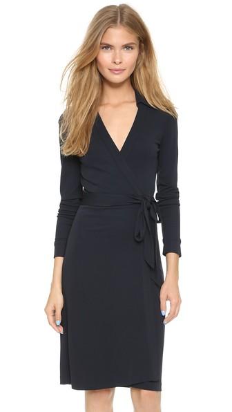 Diane Von Furstenberg New Jeanne Two Wrap Dress