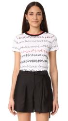 Grey Jason Wu Scribble Print T Shirt