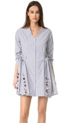 Tanya Taylor Menswear Striped Mirabelle Dress