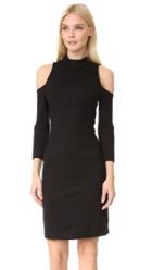 L Agence Nico Cold Shoulder Dress