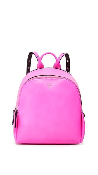 Mcm Pokle Stud Backpack