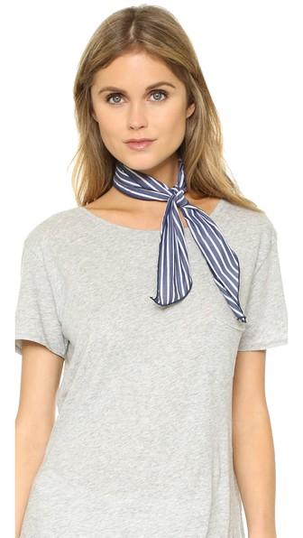Donni Charm Donni Gigi Scarf - Navy Stripe