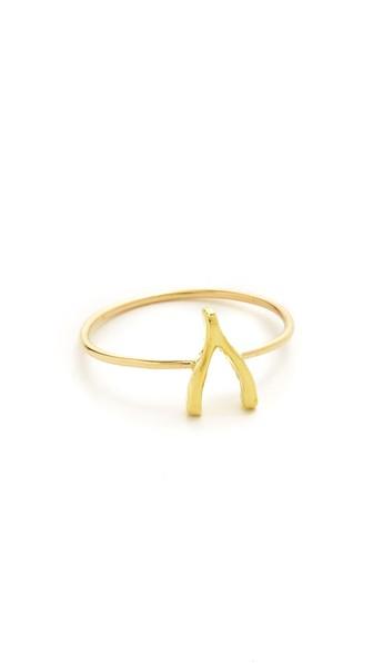 Jennifer Meyer Jewelry Mini Wishbone Ring