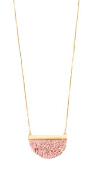 Madewell Patchwork Fringe Necklace