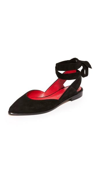 Stuart Weitzman Supersonic Wrap Flats