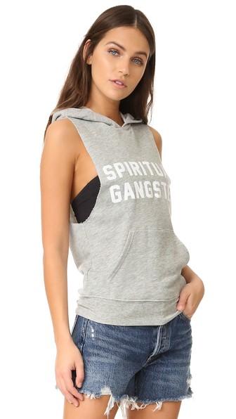 Spiritual Gangster Sg Sleeveless Hoodie