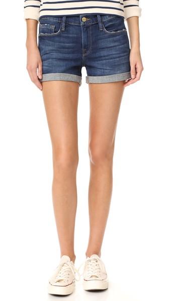 Frame Le Cutoff Cuff Shorts