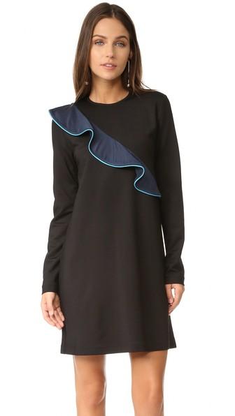 Ganni Rogers Ruffle Dress