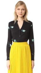 Diane Von Furstenberg V Neck Shirt