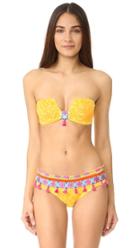 Ondademar Limoncello Structured Bandeau Bikini Top
