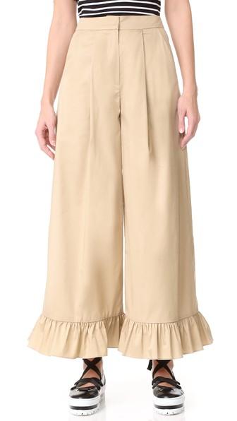 Romanchic Bottom Ruffle Pants