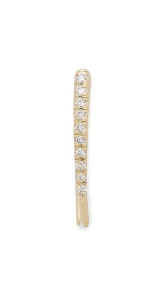 Gabriela Artigas Pave Infinite Tusk Ear Cuff