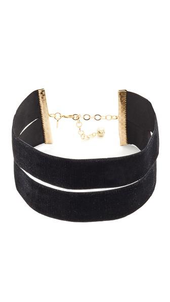 Vanessa Mooney The Effie Velvet Choker Necklace
