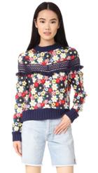 Sea 3d Lace Sweatshirt