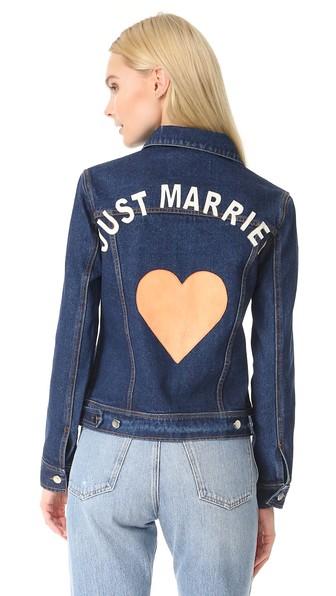 Jn By Jn Llovet Just Married Denim Jacket