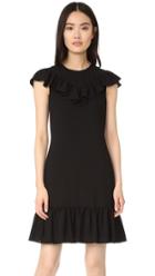 Sonia By Sonia Rykiel Crepe Dress With Frills