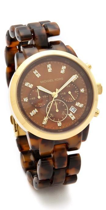 Michael Kors Tortoise Watch - Tortoise