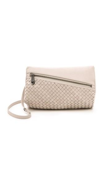 Christopher Kon Woven Cross Body Bag - Alloy