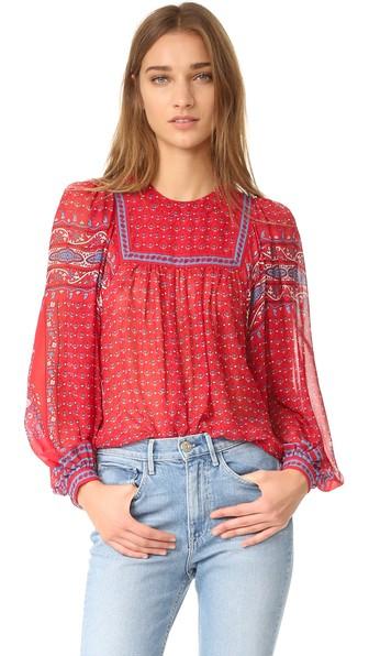 Ulla Johnson Minou Blouse
