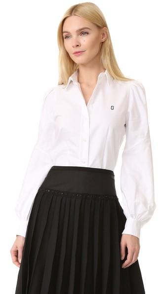 Marc Jacobs Bishop Sleeve Button Down