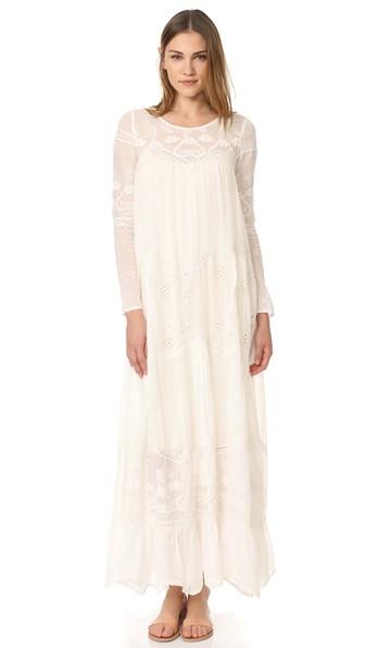 Mes Demoiselles Vaudeville Embroidered Dress