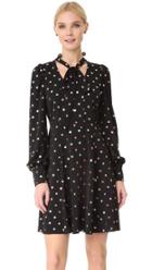 Marc Jacobs Long Sleeve Dress With Tie