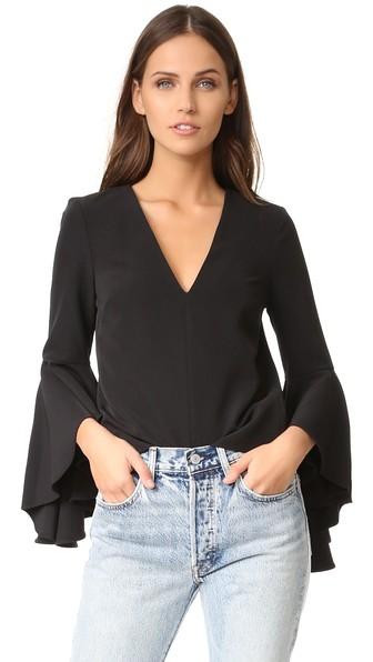 Milly Bell Sleeve Beetle Top