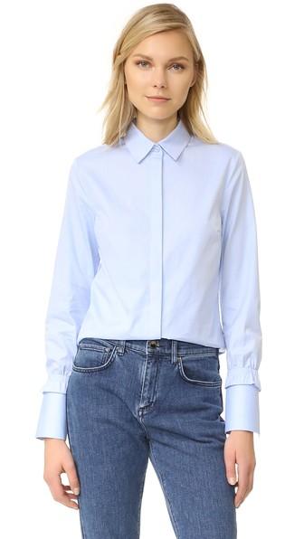 Victoria Victoria Beckham Smocked Cuff Shirt