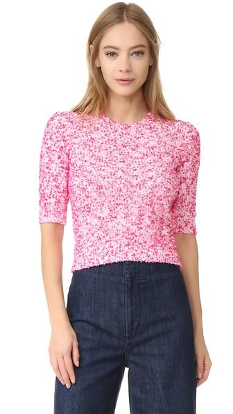 Carven Short Sleeve Sweater