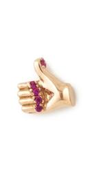 Marc Jacobs Thumbs Up Single Stud Earring