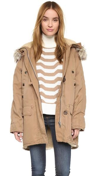 Free People Whistler Parka - Toffee
