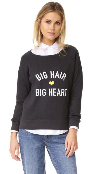 Drybar Big Hair Big Heart Raglan Pullover