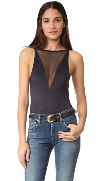 Les Coquines Lara Mesh Thong Bodysuit