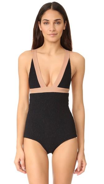 Tori Praver Swimwear Crete Colorblock Isabella One Piece