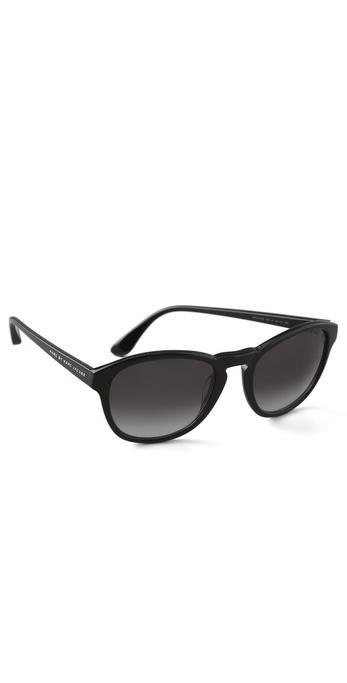 Marc By Marc Jacobs Round Sunglasses - Black
