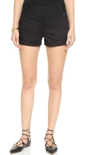 Alice Olivia Cady Cuff Shorts