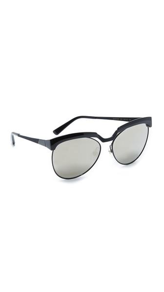 Mcm Cutout Mirrored Sunglasses